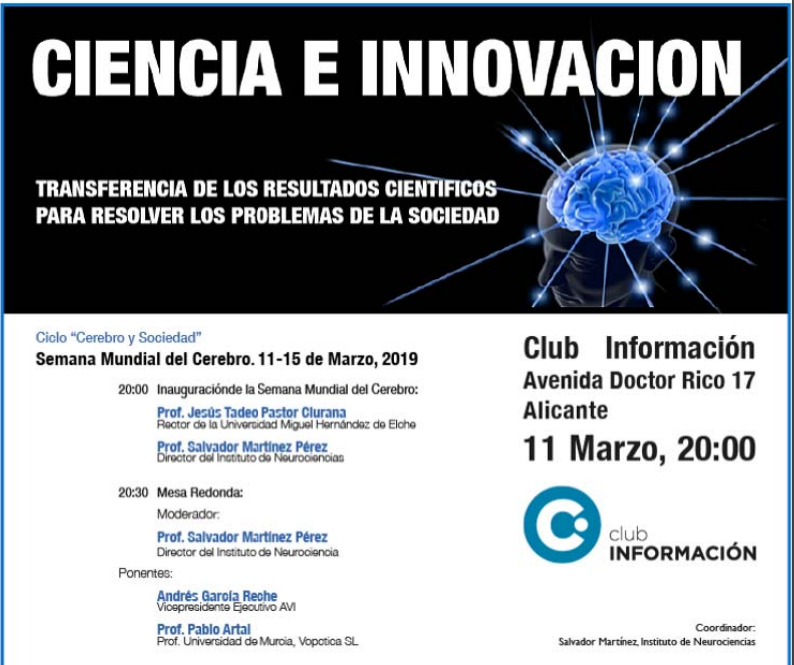 XIX Edición de la Semana Mundial del Cerebro